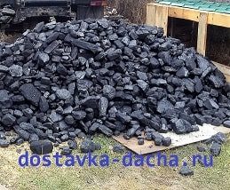 уголь каменный купить для дома в Одинцово